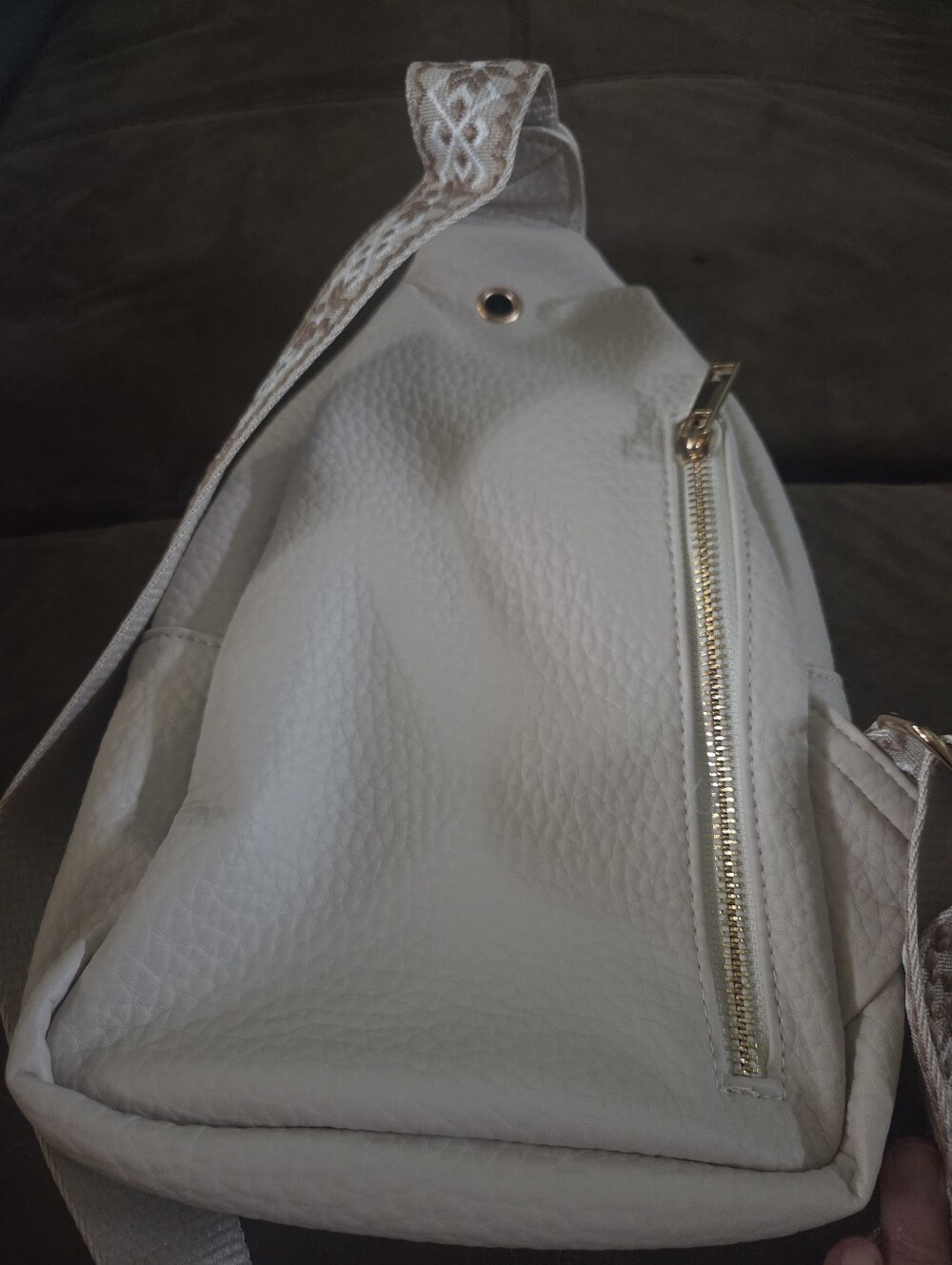 Crossbody Beige Bag - Brand New! - Picture 5 of 9